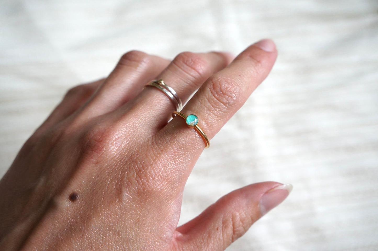 Adjustable Ring | Emerald Canopy