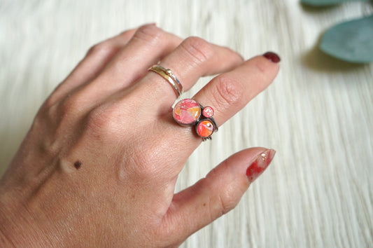 Adjustable Ring | Citrus Bloom