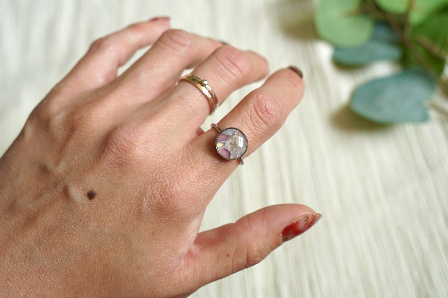 Adjustable Ring | Rose Aura