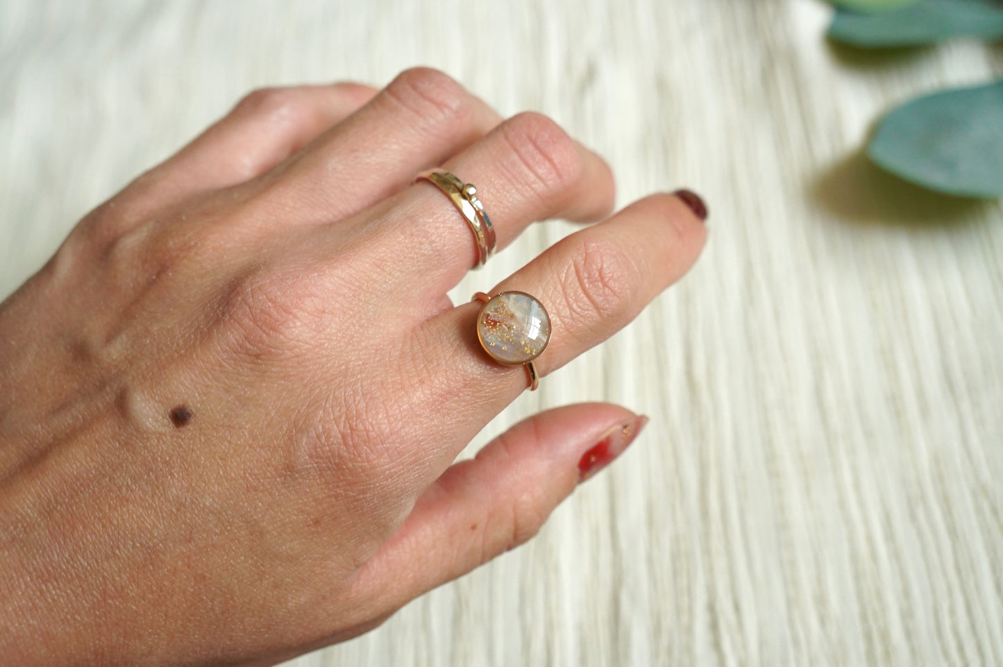 Adjustable Ring | Rose Aura