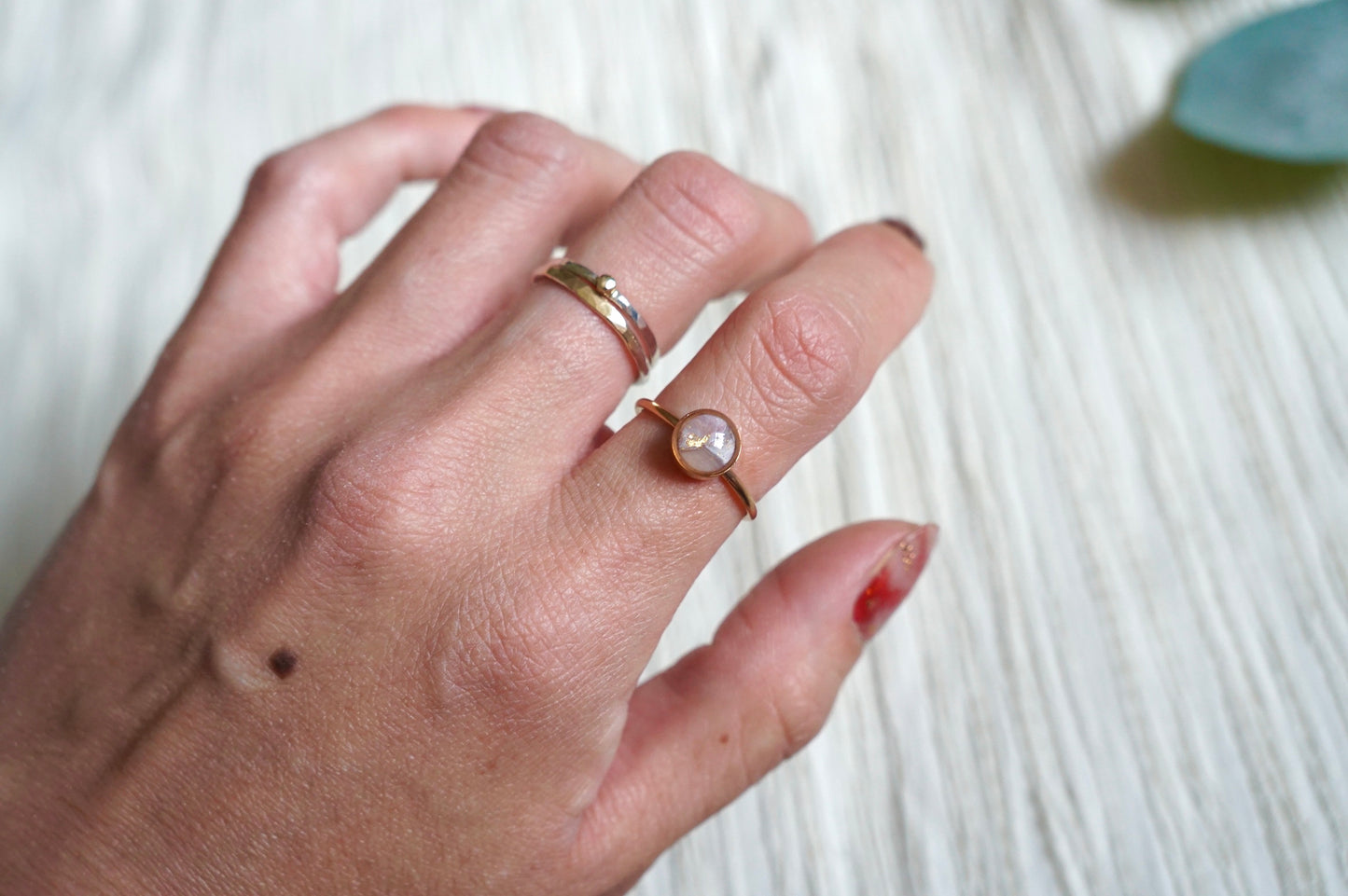 Adjustable Ring | Rose Aura