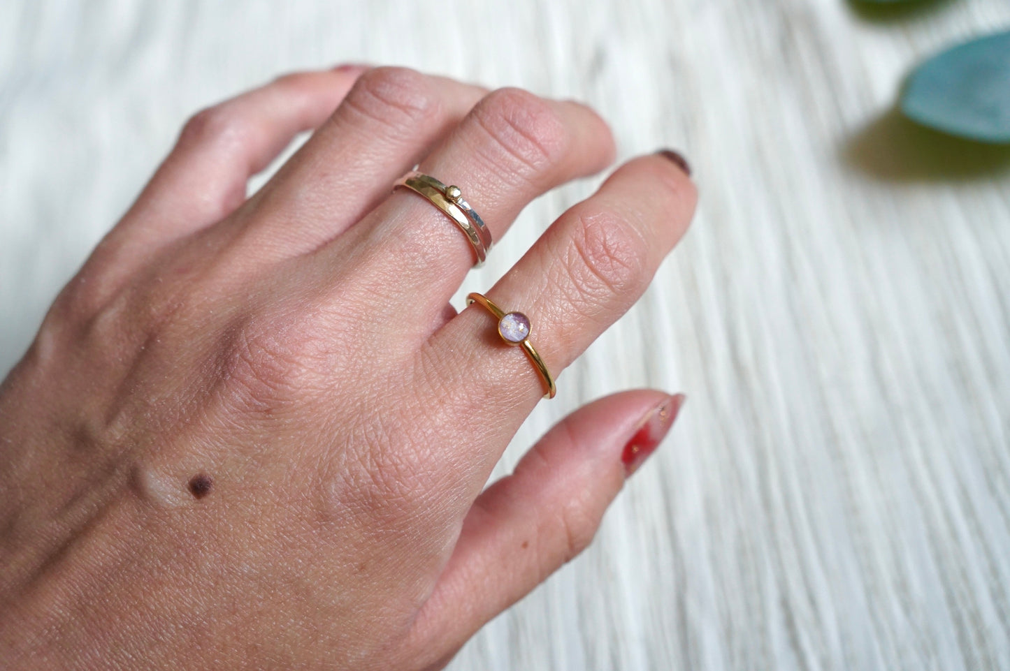 Adjustable Ring | Rose Aura