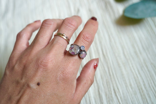 Adjustable Ring | Rose Aura