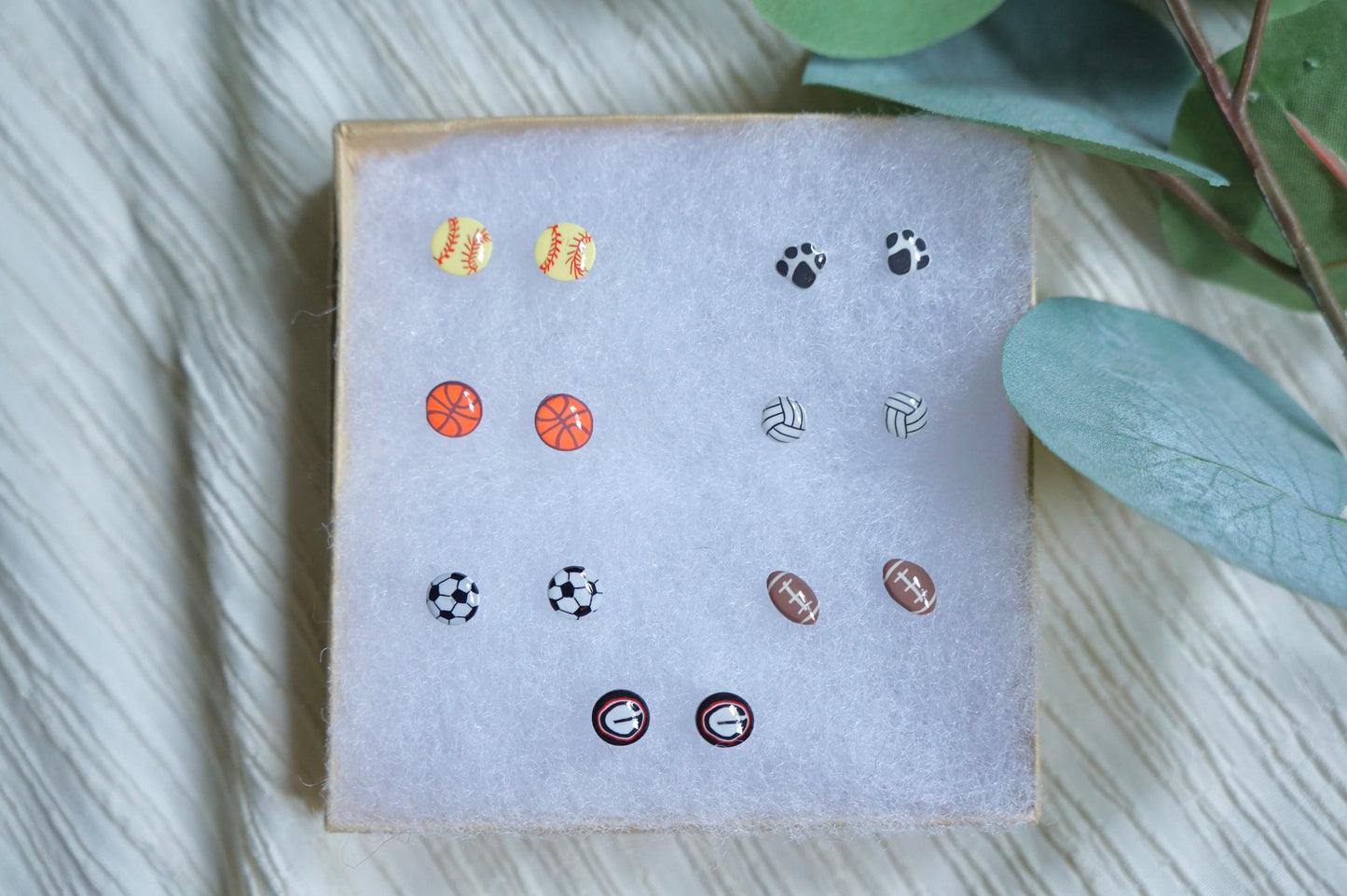 Sports / Game Day Studs / Post Earrings