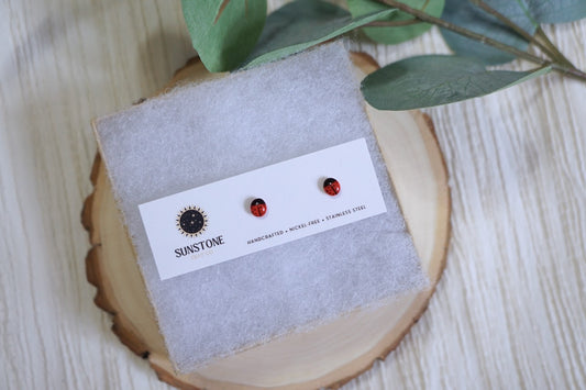 Ladybug Stud Earrings | Collector Minis
