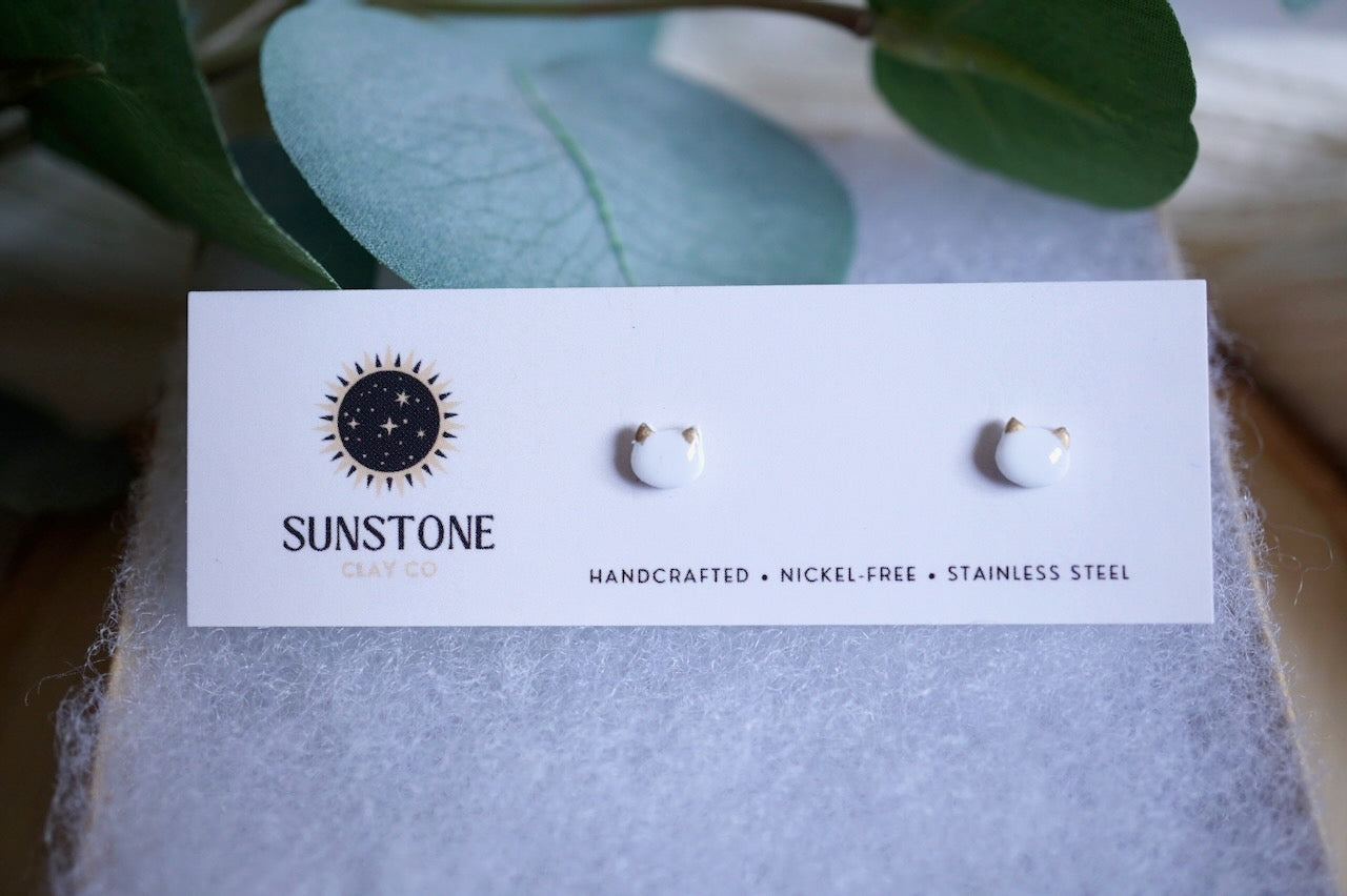 Cat Stud Earrings | Collector Minis