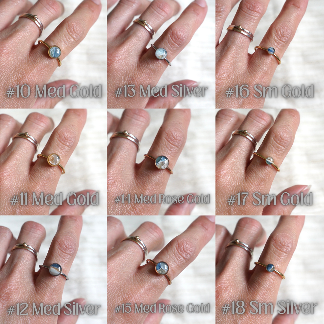 Twilight Sands Adjustable Rings