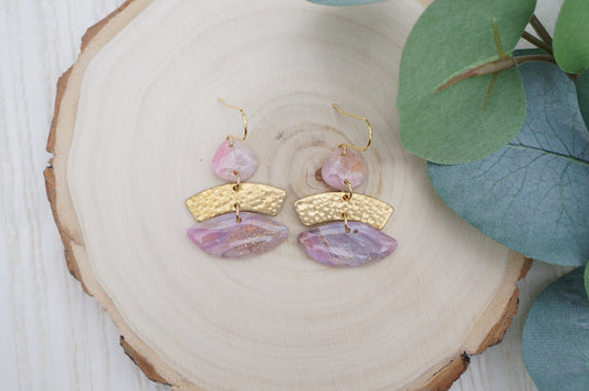 Rose Aura Dangles