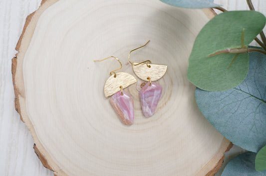 Rose Aura Dangles