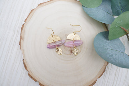 Rose Aura Dangles