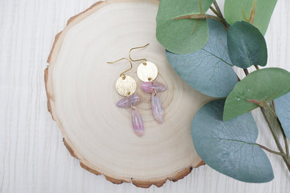 Rose Aura Dangles