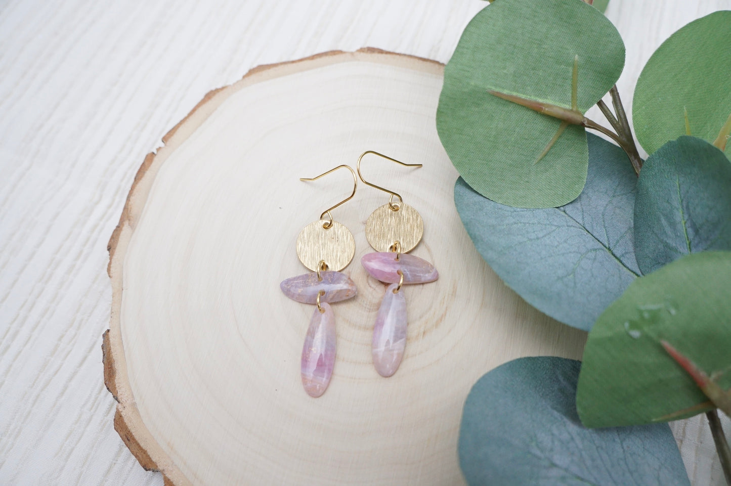 Rose Aura Dangles