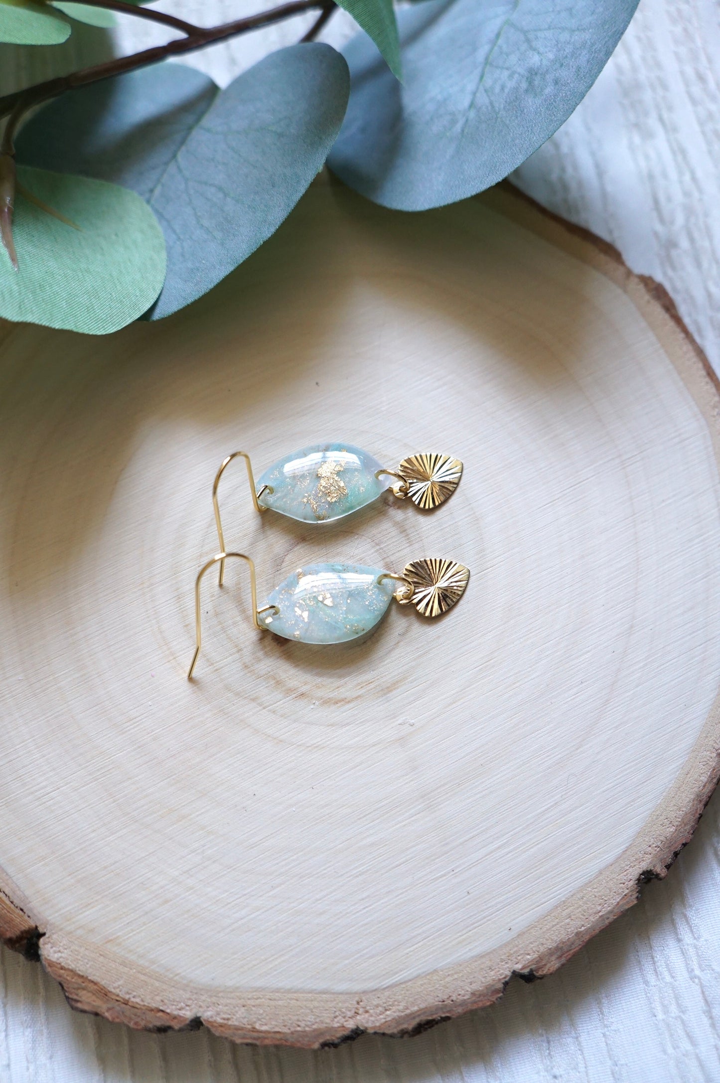 Seafoam Dreams Dangles