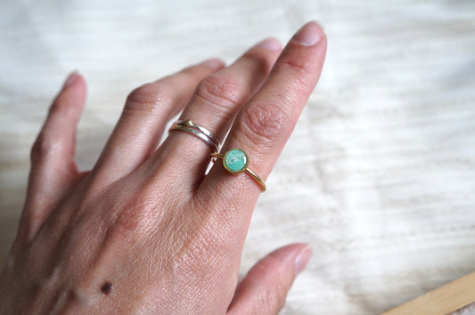 Tidepool Treasures Adjustable Ring