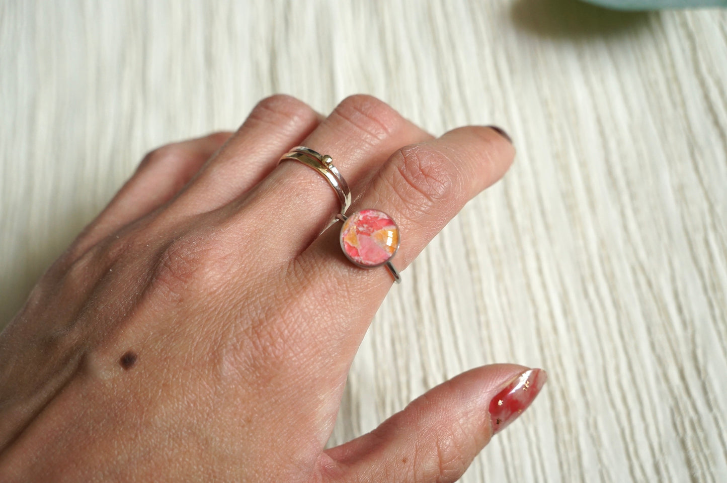 Citrus Bloom Adjustable Ring