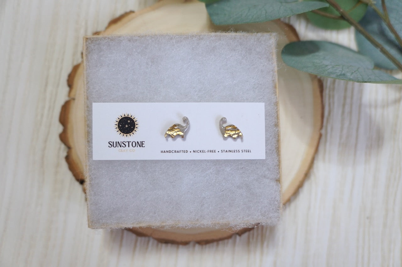 Brontosaurus Stud Earrings | Collector Minis