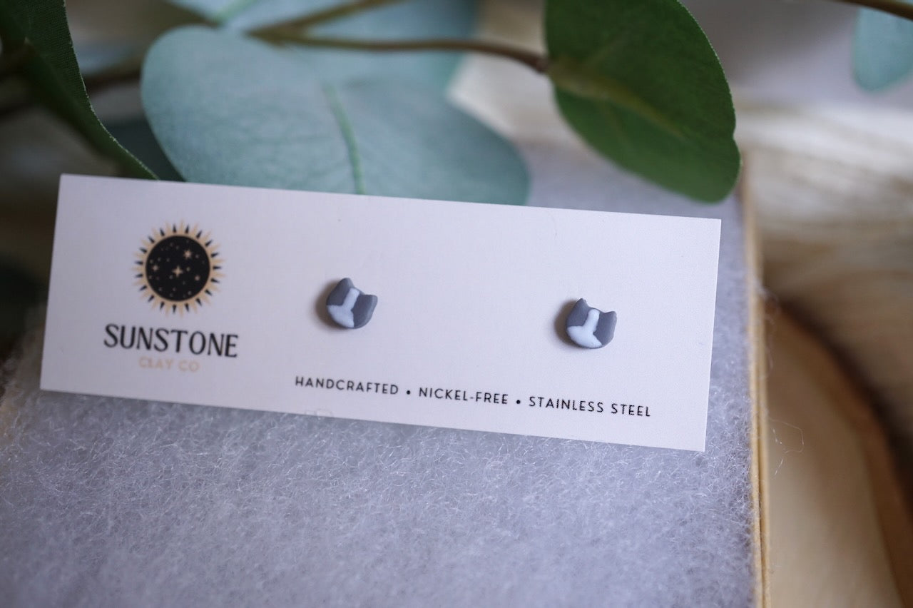 Cat Stud Earrings | Collector Minis