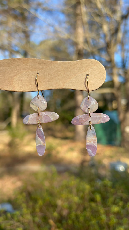 Rose Aura Dangles