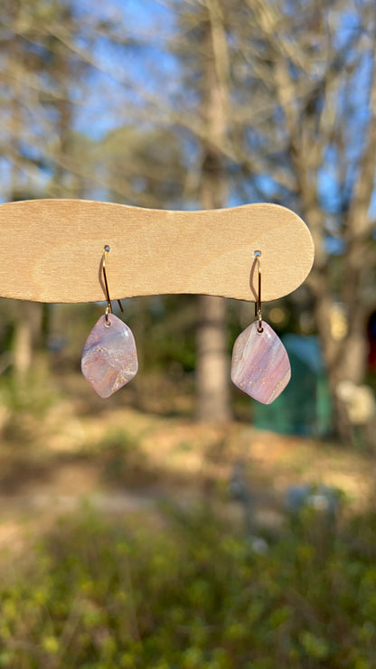 Rose Aura Dangles