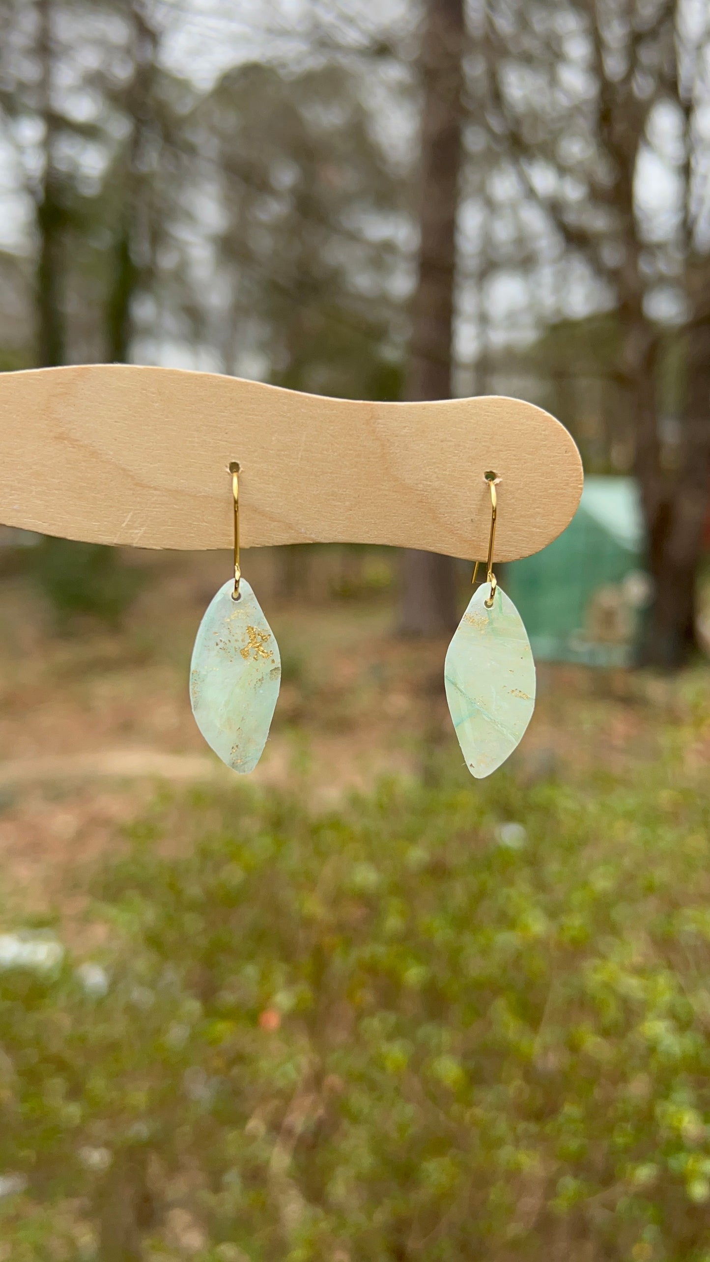 Seafoam Dreams Dangles