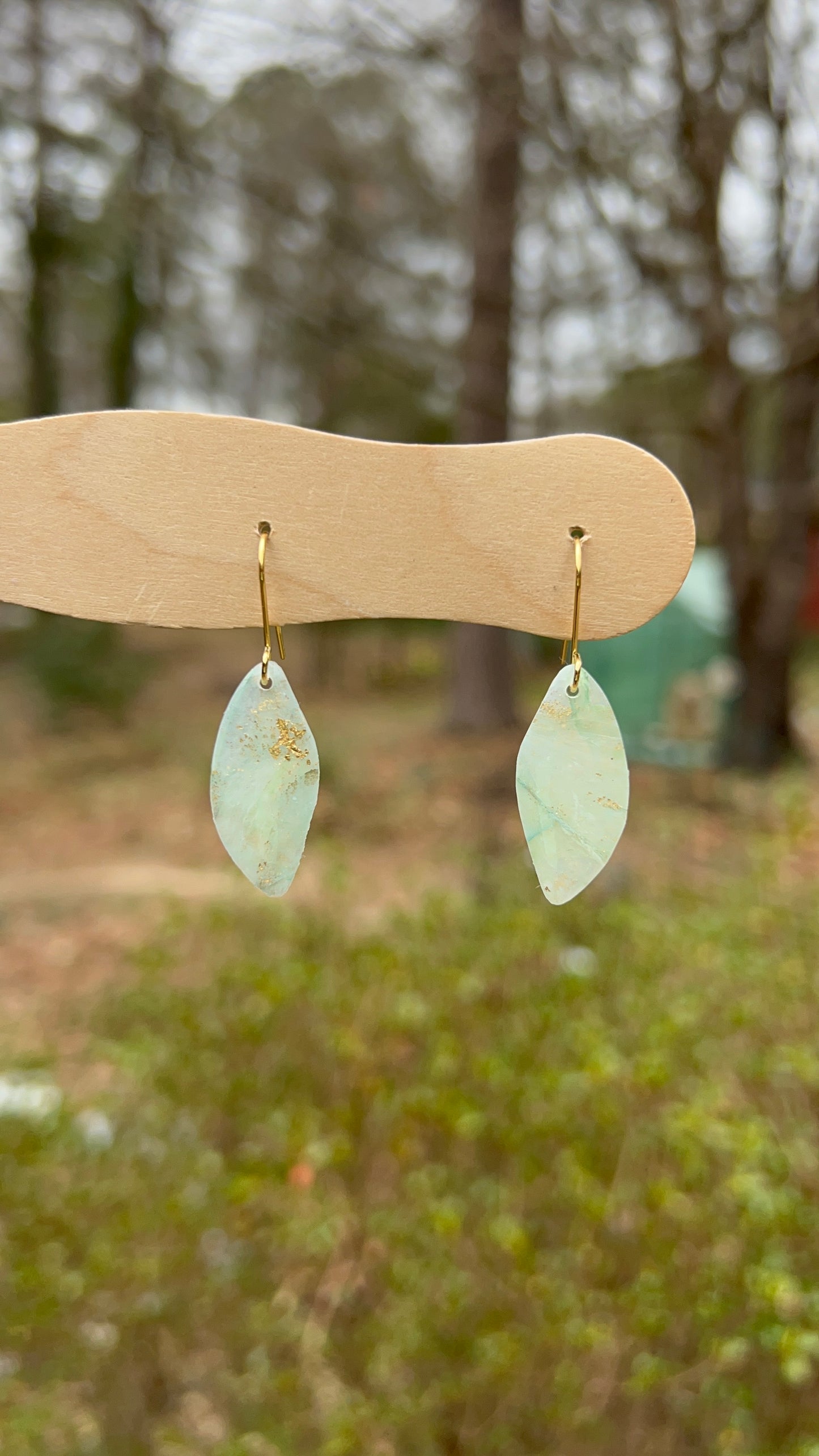 Seafoam Dreams Dangles