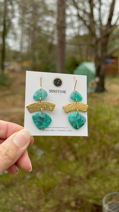 Emerald Canopy Dangles