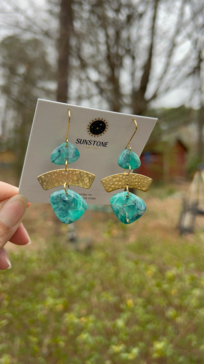 Emerald Canopy Dangles