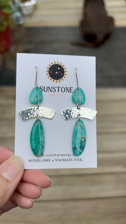 Emerald Canopy Dangles
